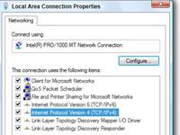 Comment attribuer une adresse IP locale statique dans Windows Vista