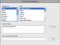 Comment assigner et supprimer les raccourcis clavier dans Office 2008 pour Mac