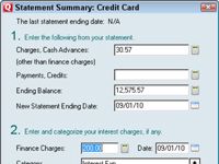 Comment équilibrer votre compte de carte de crédit dans Quicken 2,010