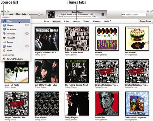 Photographie - Comment parcourir le contenu de votre bibliothèque iTunes