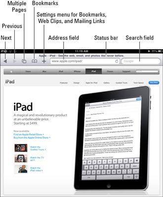 Photographie - Comment naviguer sur Internet sur votre iPad