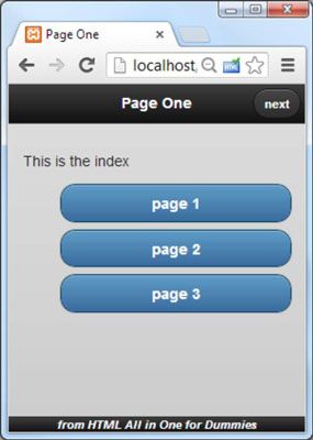 Photographie - Comment construire un document mobile multi-page pour HTML5 et CSS3 programmation