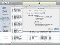 Comment graver des CD audio à partir d'un iPod de pomme
