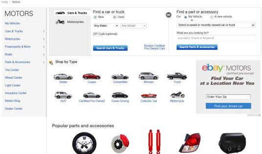 Photographie - Comment acheter une voiture sur eBay