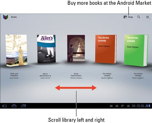 Photographie - Comment acheter et lire des livres de Google à partir de votre Galaxy Tab