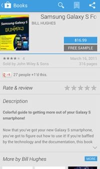 Comment acheter des livres de la boutique de jeux google sur votre Samsung Galaxy