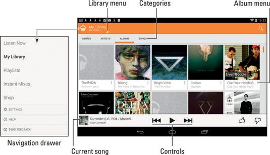Photographie - Comment acheter de la musique pour votre tablette Android