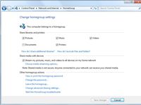 Comment changer un mot de passe de groupe résidentiel dans Windows 7