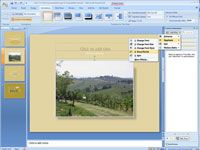 Comment changer une animation's size in powerpoint 2007