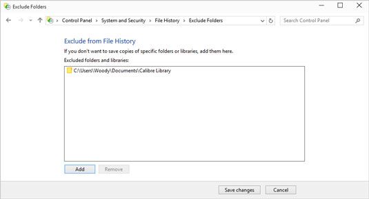 Photographie - Comment faire pour modifier les paramètres de fichiers histoire sous Windows 10
