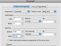 Comment changer les styles de paragraphe dans Word pour Mac documents
