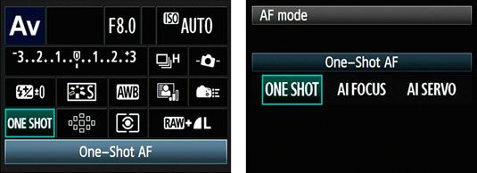 Photographie - Comment changer le mode de mise au point automatique sur un Canon EOS 60D