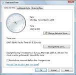 Photographie - Comment changer la date et l'heure dans Windows Vista