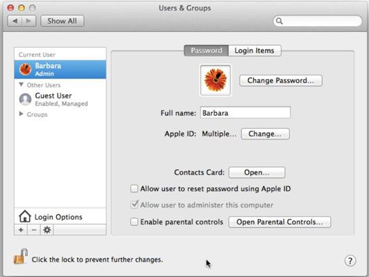 Photographie - Comment changer votre mot de passe sur votre Mac