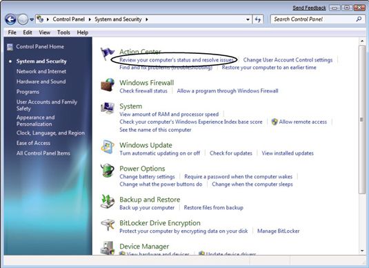 Photographie - Comment vérifier l'état de sécurité de votre ordinateur sous Windows 7