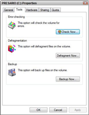 Photographie - Comment vérifier votre disque dur pour les erreurs de Windows Vista