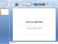 Comment choisir un design pour votre présentation PowerPoint 2007