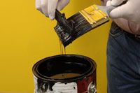 Comment nettoyer la peinture alkyde de pinceaux