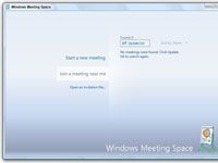 Comment collaborer avec un espace de réunion de fenêtres sur un réseau ad hoc