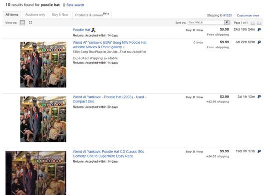 Photographie - Comment comparer les objets sur eBay avant d'acheter