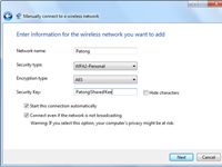 Comment se connecter à un réseau WPA2 protégé dans Windows 7