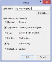 Comment créer un style de cellule personnalisé dans Excel 2013