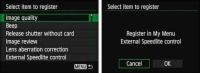 Comment créer un menu personnalisé sur votre EOS 6d canon