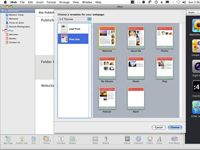 Comment créer un nouveau site de iWeb sous Mac OS X Snow Leopard