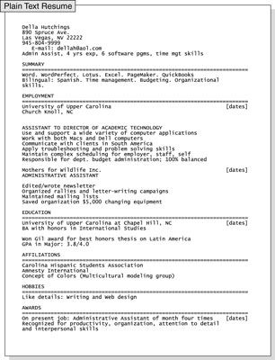Photographie - Comment créer un texte brut (ASCII) CV