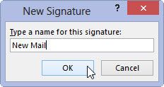 Comment créer une signature pour vos messages perspectives 2013