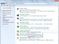 Comment créer une image du système dans Windows 7