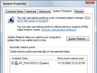 Comment créer un point de restauration système dans Windows Vista