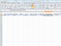 Comment créer un tableau dans Excel 2007