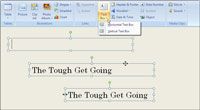Comment faire pour créer une zone de texte sur une diapositive PowerPoint 2007