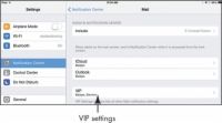Comment créer une liste de VIP sur votre iPad's contact list