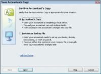 Comment créer un comptable's copy of your quickbooks 2010 data file