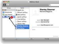 Comment créer un groupe e-mail sur Mac avec Snow Leopard