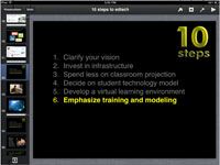 Photographie - Comment créer une présentation pédagogique avec ipad app Keynote