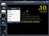 Comment créer une présentation pédagogique avec ipad app Keynote