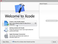 Photographie - Comment créer un projet Xcode pour une application iPad