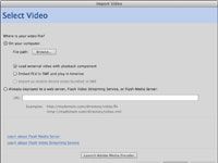 Photographie - Comment créer et encoder la vidéo flash