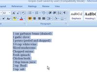 Comment créer automatiquement des listes à puces dans Word 2007