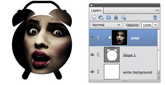 Photographie - Comment faire pour créer des masques d'écrêtage dans photoshop elements 11