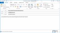 Comment créer des messages e-mail dans Outlook 2,013