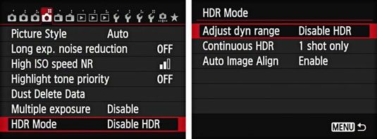 Photographie - Comment créer des images HDR sur votre EOS 6d canon