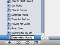 Comment créer des playlists de morceau dans iTunes