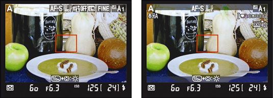 Photographie - Comment personnaliser l'affichage affichage en direct sur un Nikon D7000