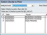 Comment personnaliser les QuickBooks 2010 formulaires de chèques