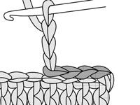 Comment diminuer blocs ou des espaces dans le filet au crochet