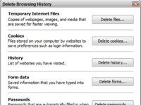Comment supprimer les fichiers Internet temporaires dans Windows Vista